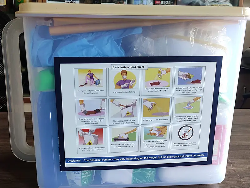 Cytotoxic Bio-hazard Spill Kit - Master